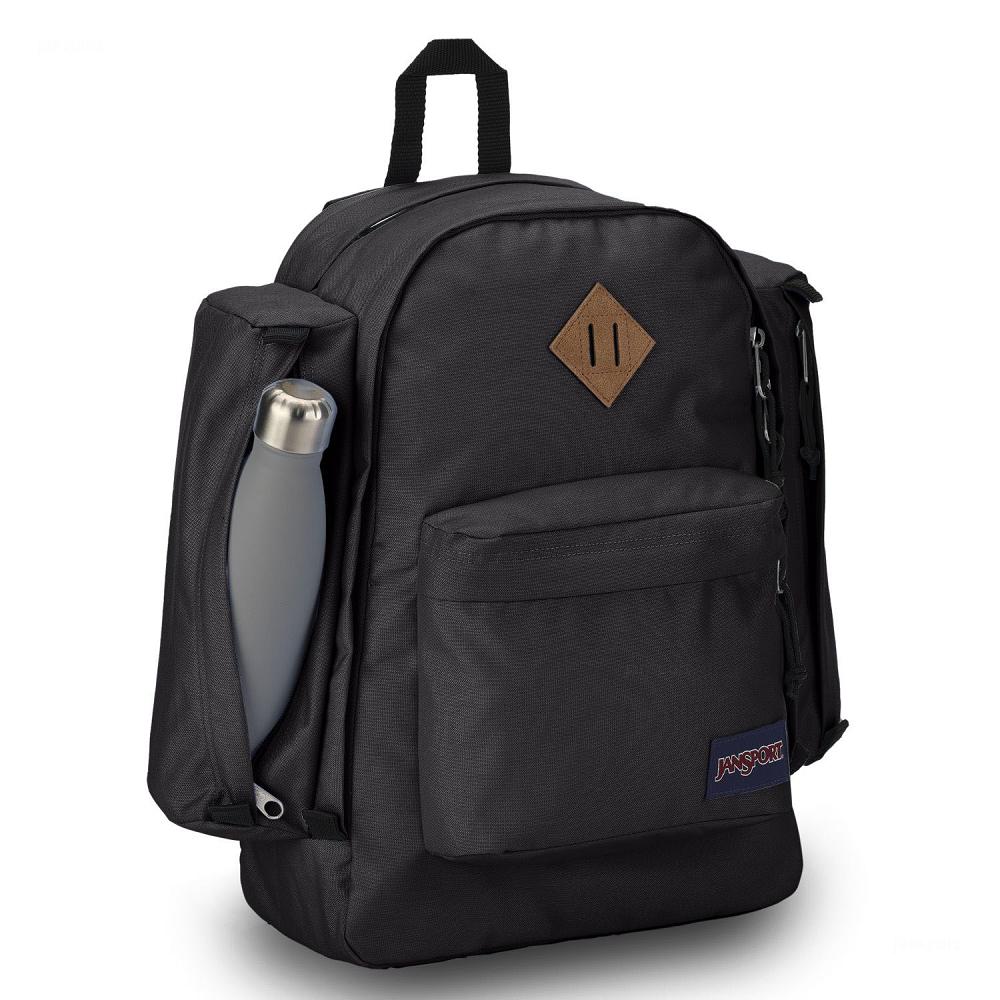 JanSport Field Pack Laptop Backpacks Black | AU_JS260