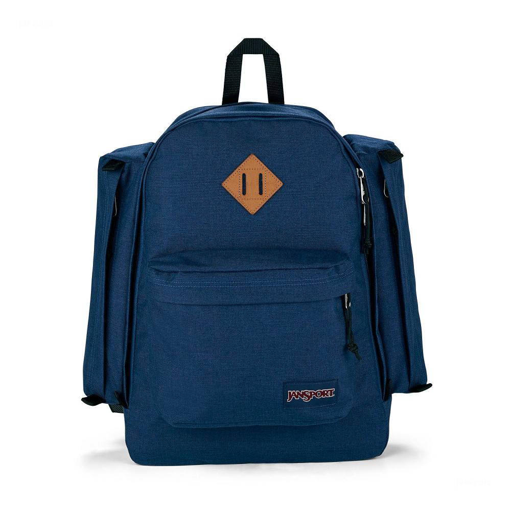 JanSport Field Pack School Backpacks Navy | AU_JS274