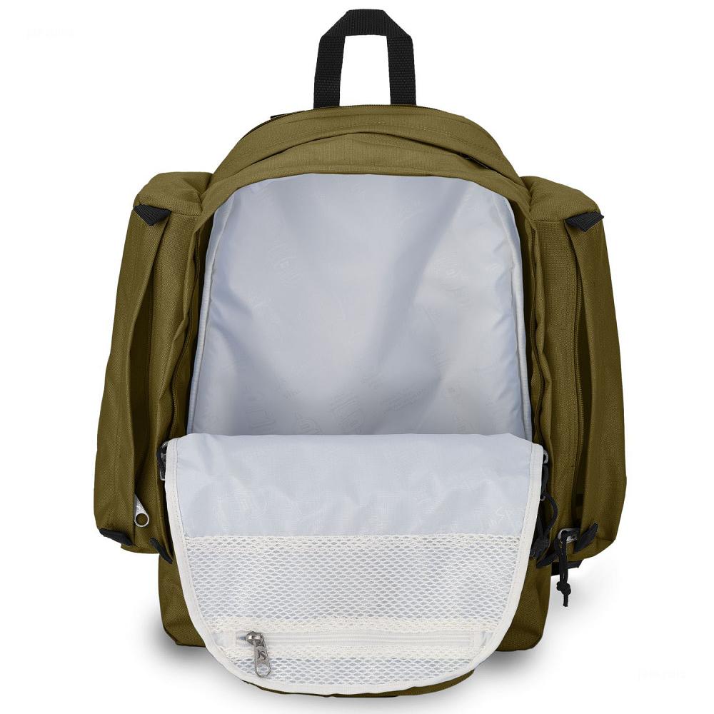 JanSport Field Pack School Backpacks Olive | AU_JS126