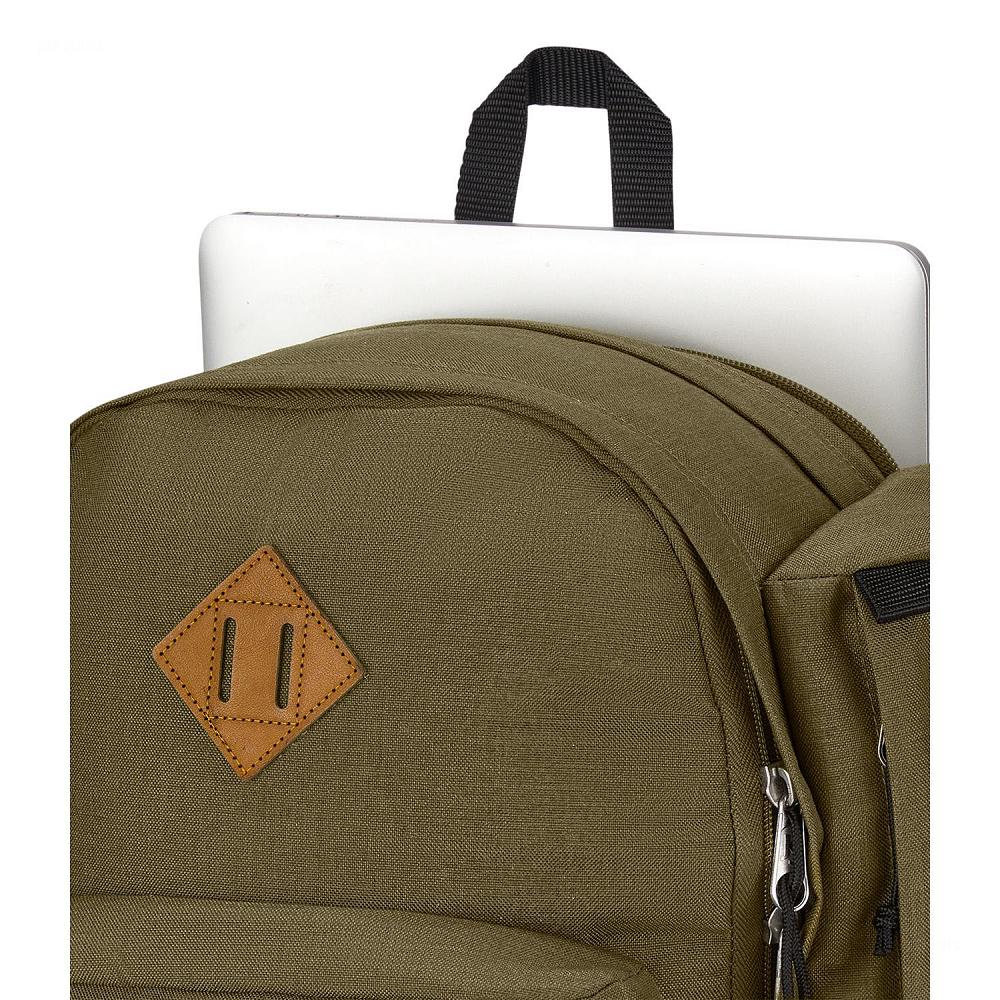 JanSport Field Pack School Backpacks Olive | AU_JS126