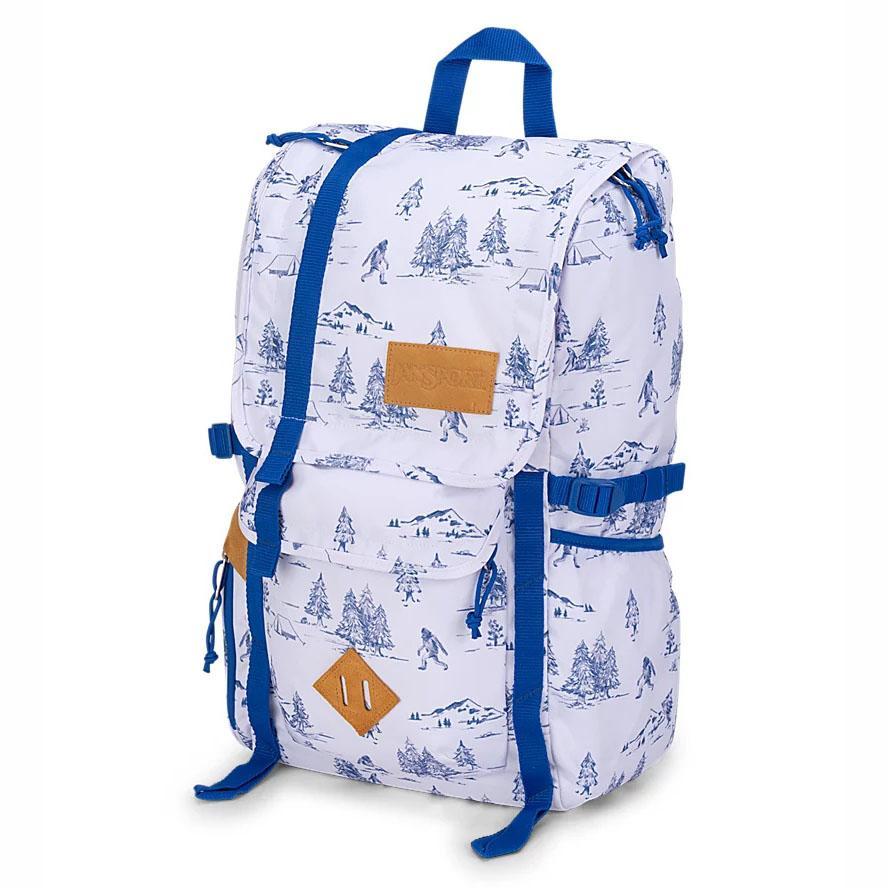 JanSport Hatchet Hiking Backpacks White / Blue | AU_JS287