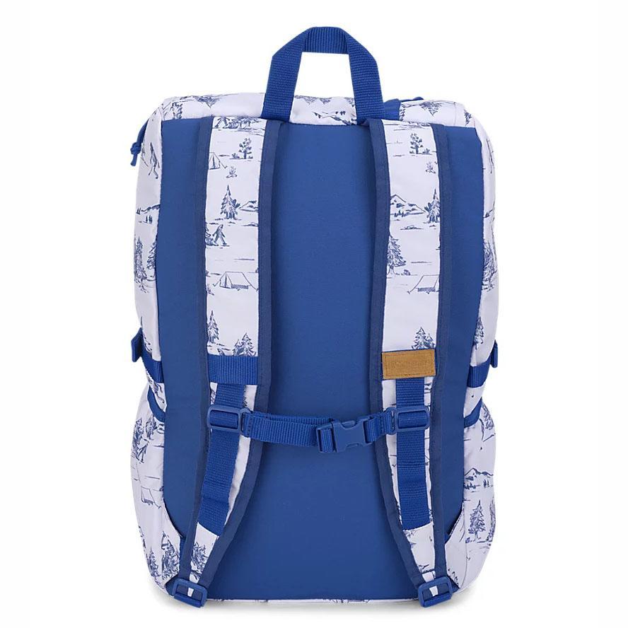 JanSport Hatchet Hiking Backpacks White / Blue | AU_JS287