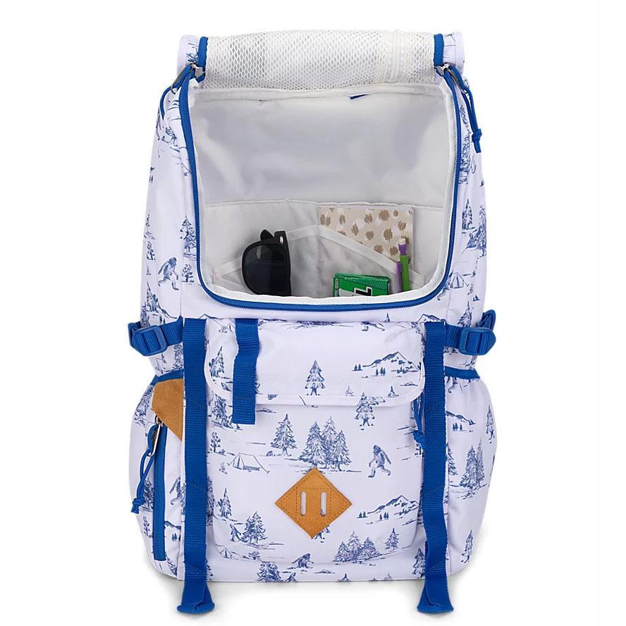 JanSport Hatchet Hiking Backpacks White / Blue | AU_JS287