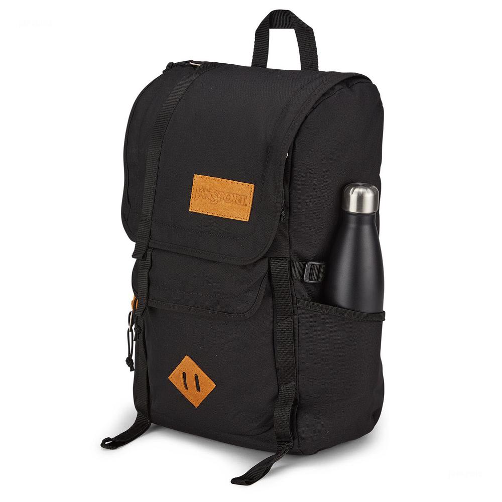 JanSport Hatchet Laptop Backpacks Black | AU_JS05B