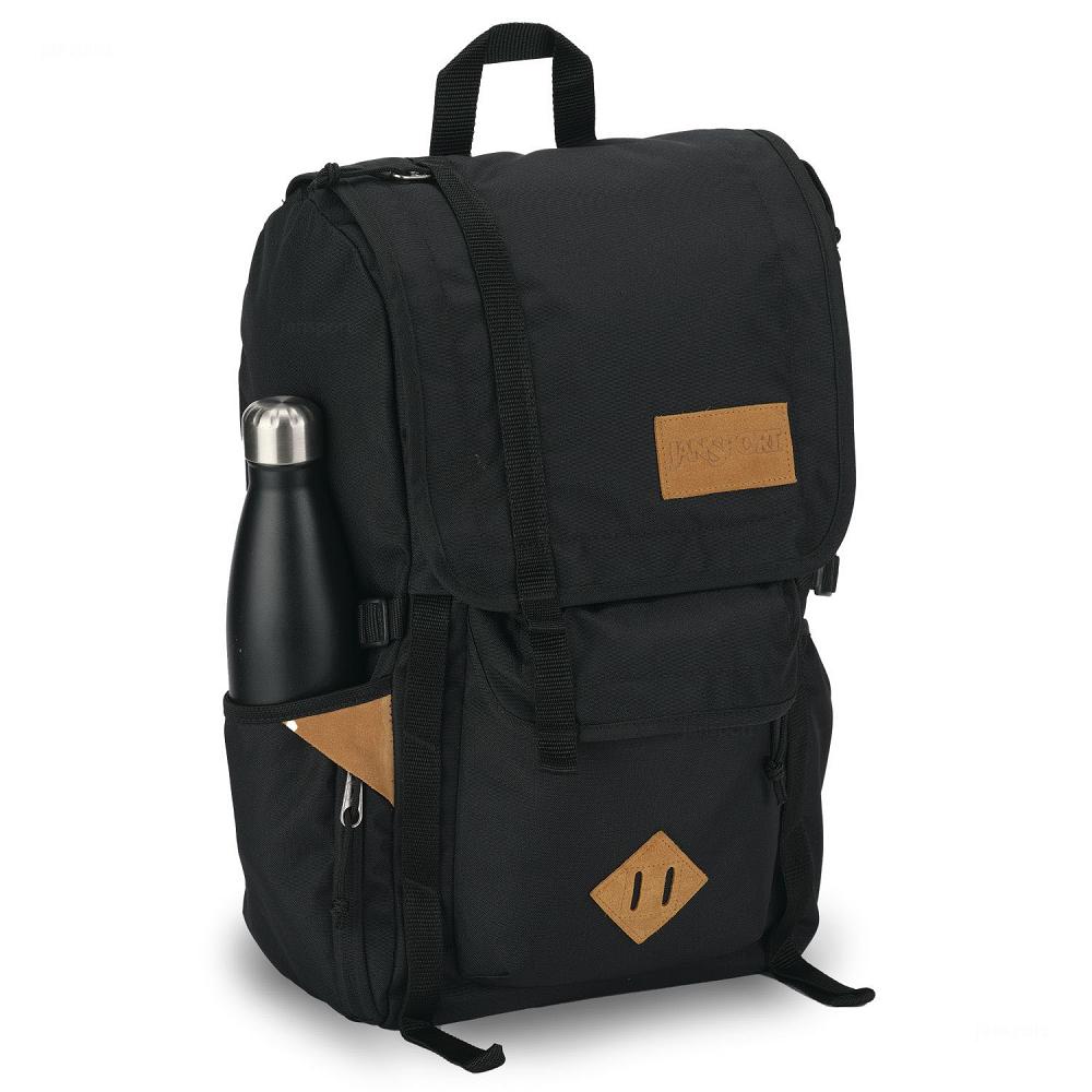 JanSport Hatchet Laptop Backpacks Black | AU_JS05B