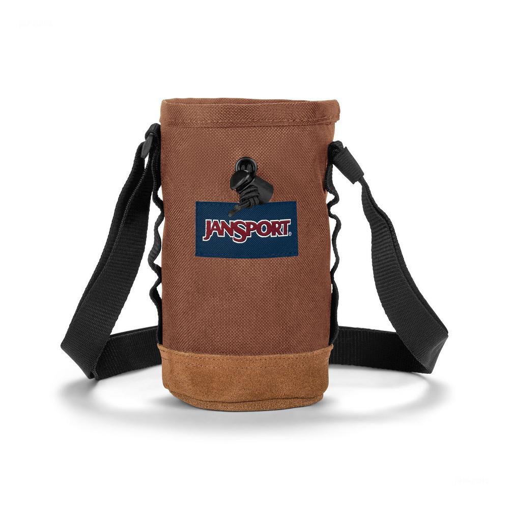 JanSport KITSACK Water Bottle Sling Brown | AU_JS361