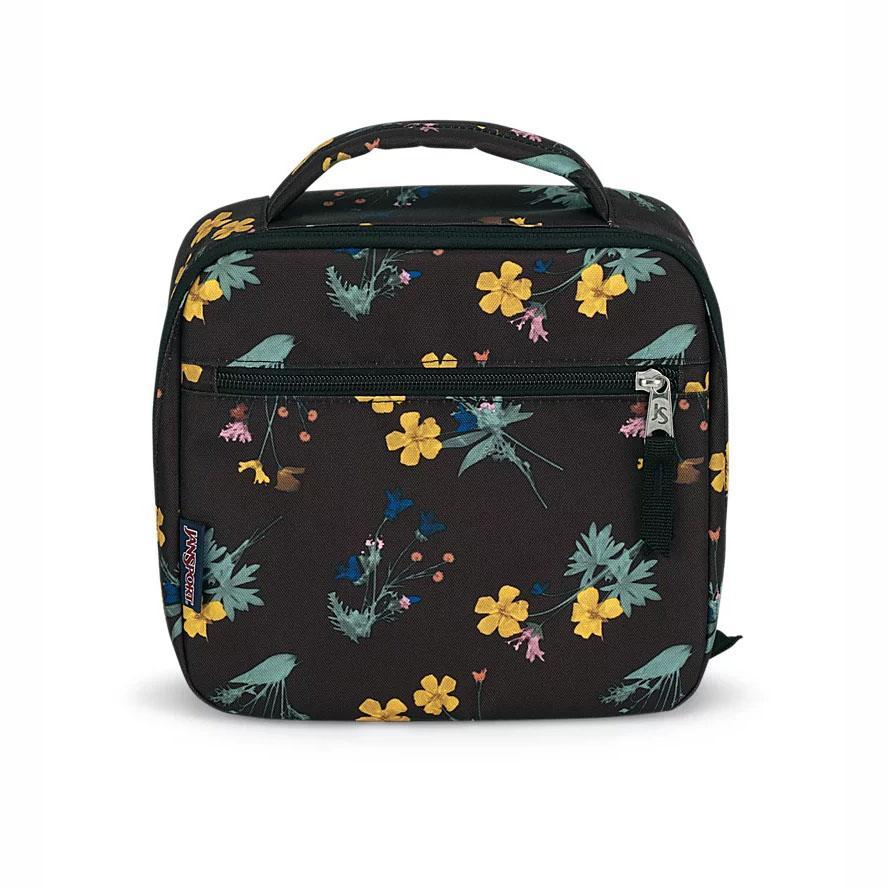 JanSport LUNCH BREAK Lunch Bags Black / Yellow | AU_JS183