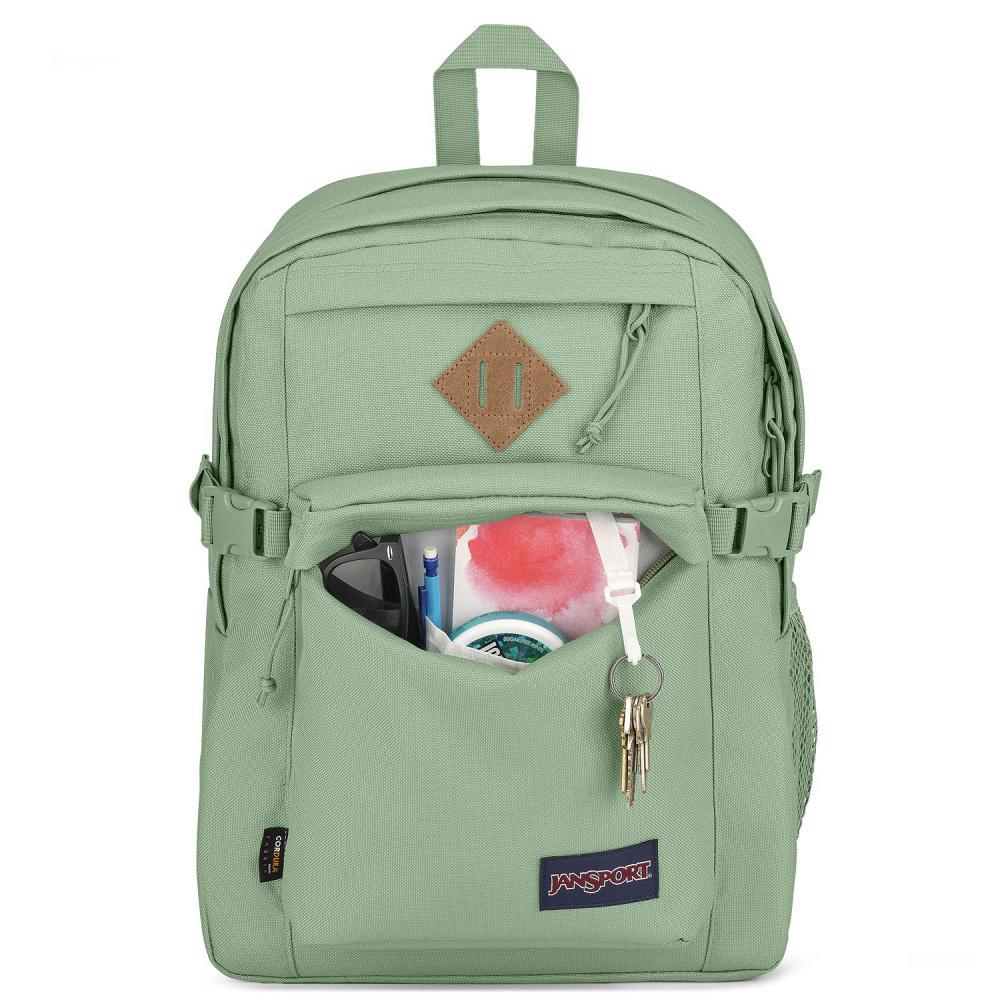 JanSport Main Campus FX Laptop Backpacks Green | AU_JS044