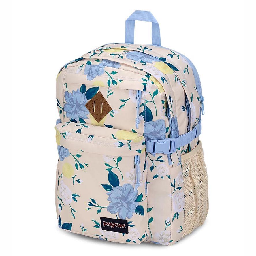 JanSport Main Campus Laptop Backpacks Blue / Yellow | AU_JS109