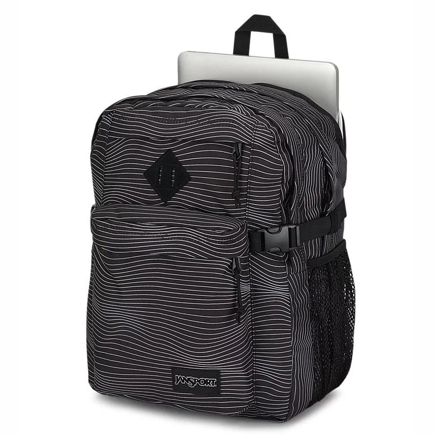 JanSport Main Campus Laptop Backpacks Black | AU_JS352