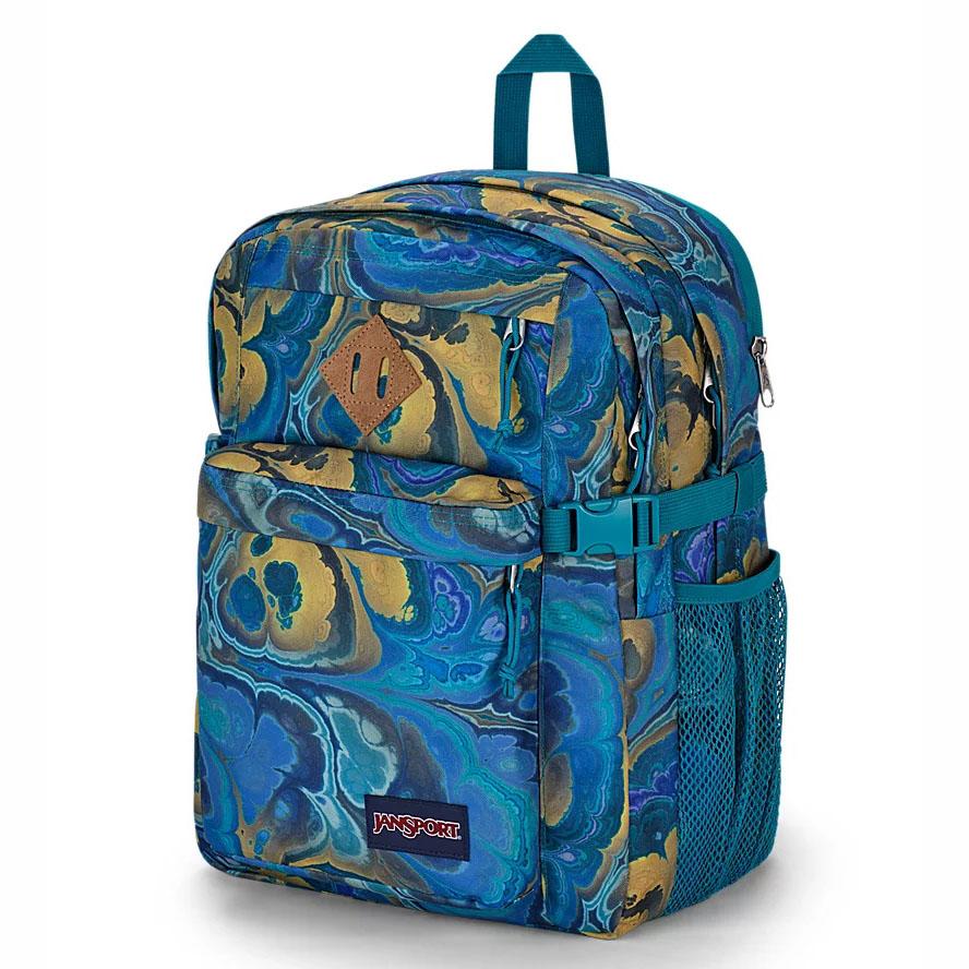 JanSport Main Campus Laptop Backpacks Blue | AU_JS429