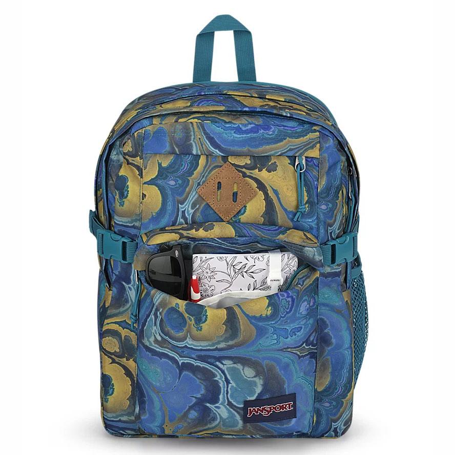 JanSport Main Campus Laptop Backpacks Blue | AU_JS429