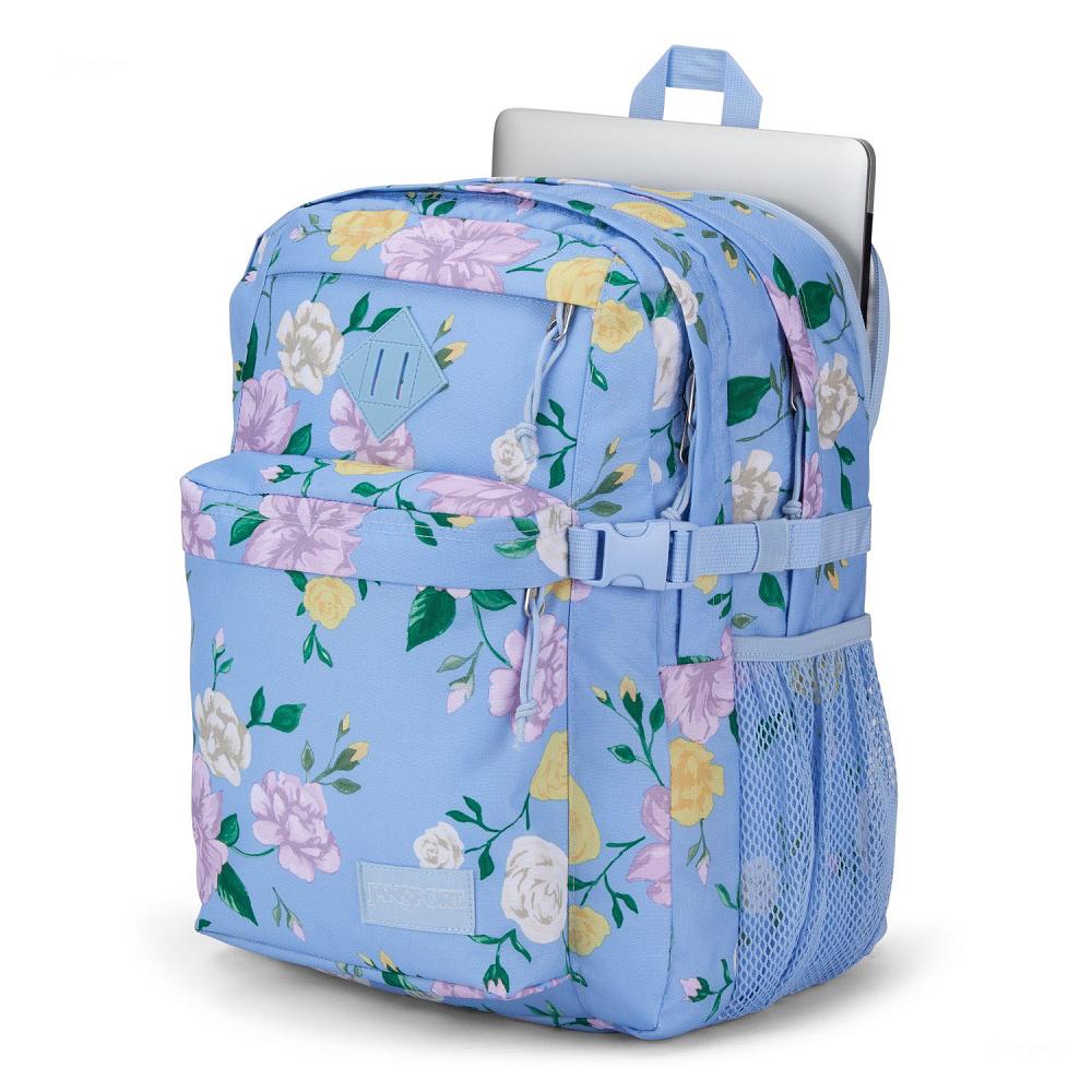 JanSport Main Campus Laptop Backpacks Light Blue | AU_JS235