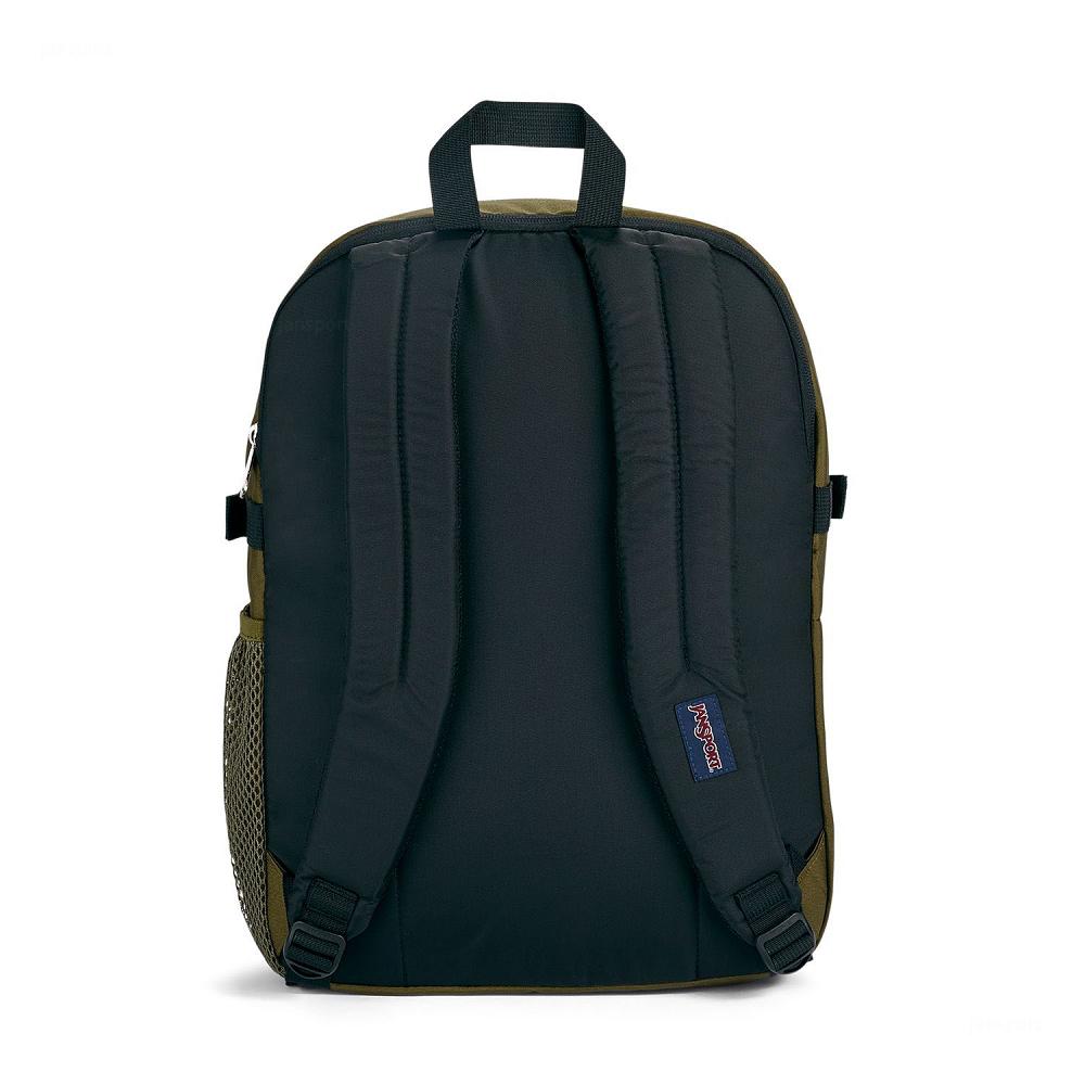 JanSport Main Campus Laptop Backpacks Olive | AU_JS484