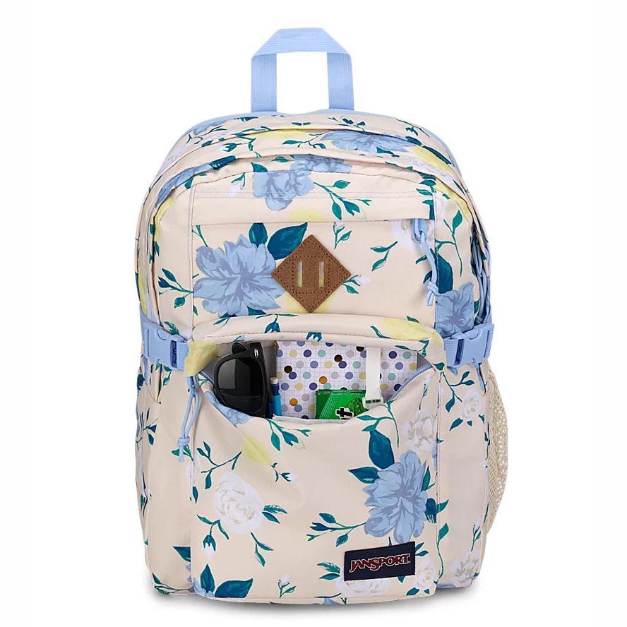 JanSport Main Campus School Backpacks Blue / Yellow | AU_JS019