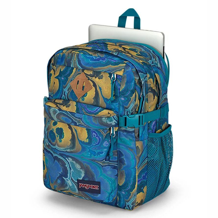 JanSport Main Campus School Backpacks Blue | AU_JS25B