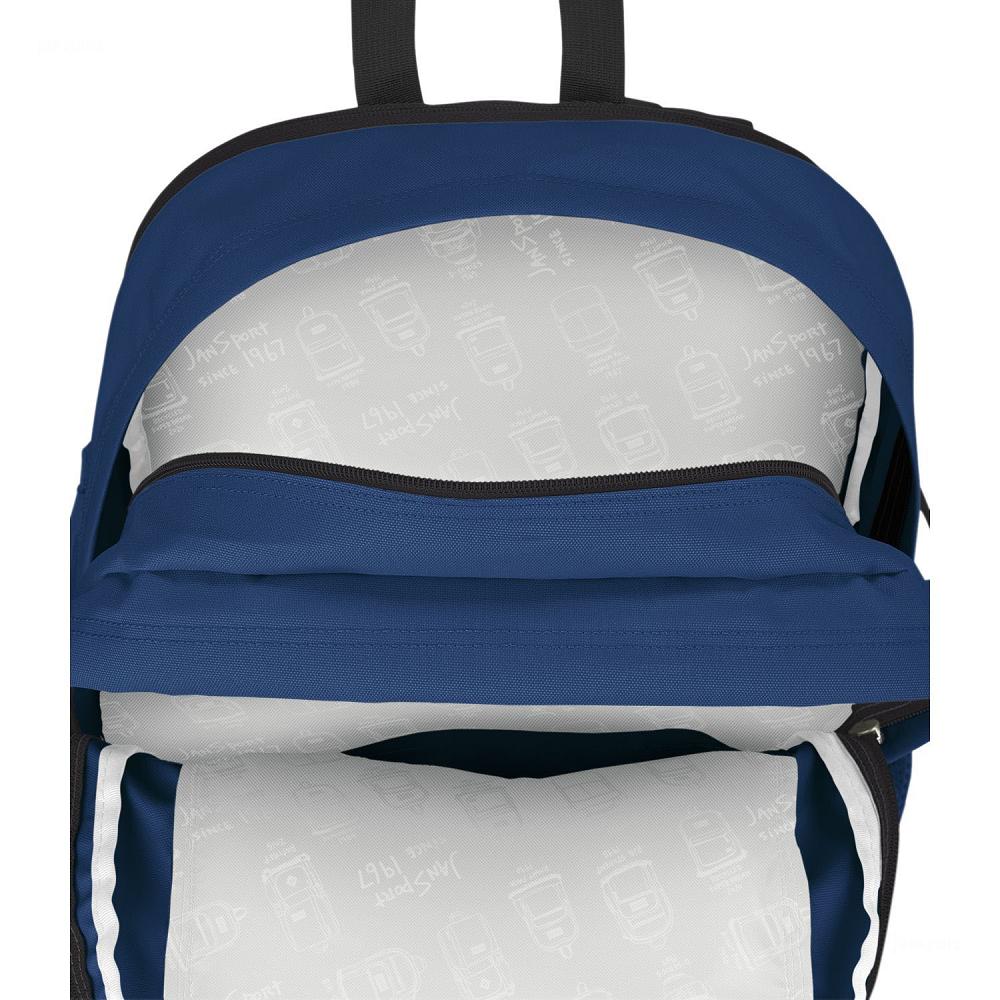 JanSport Main Campus School Backpacks Navy | AU_JS096