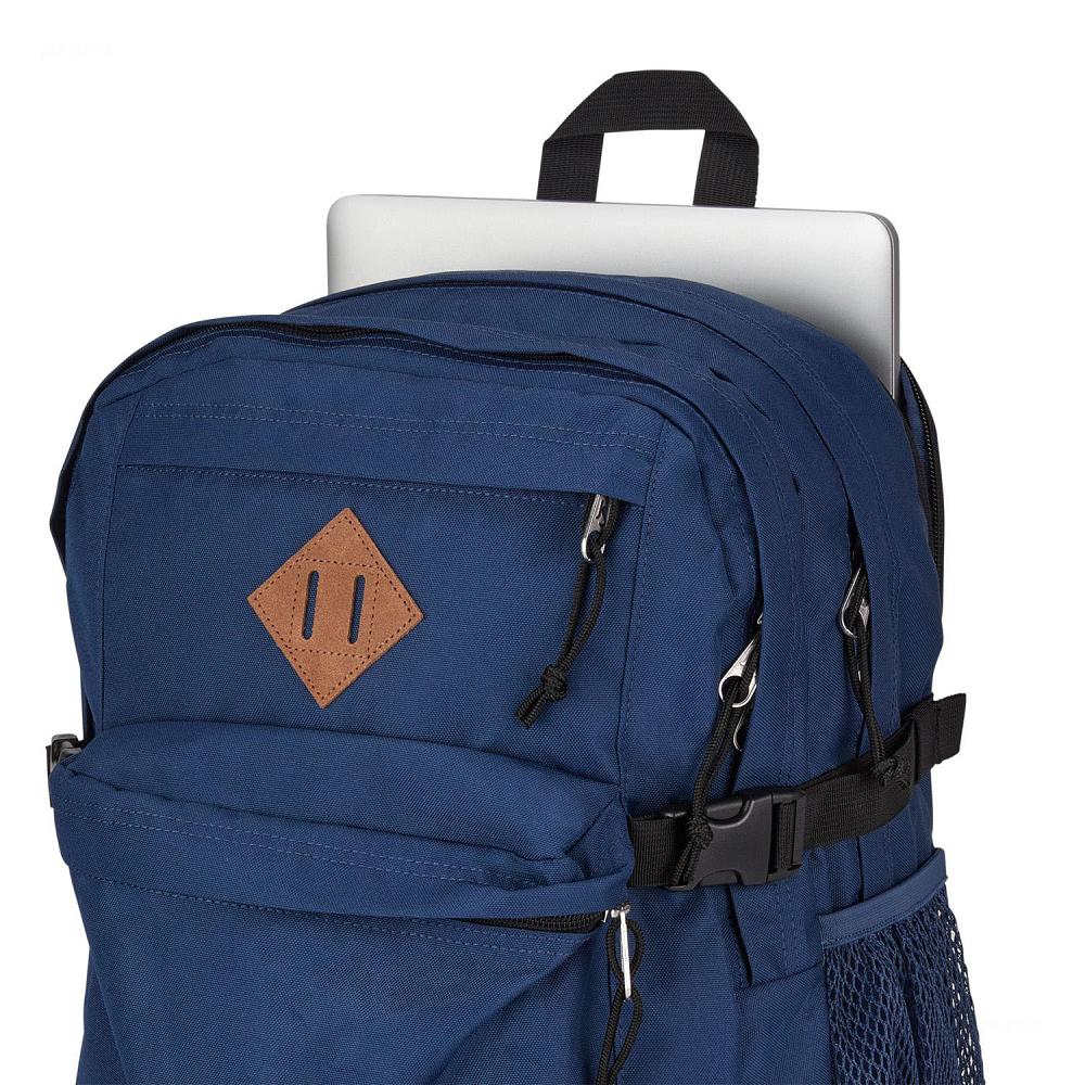 JanSport Main Campus School Backpacks Navy | AU_JS096