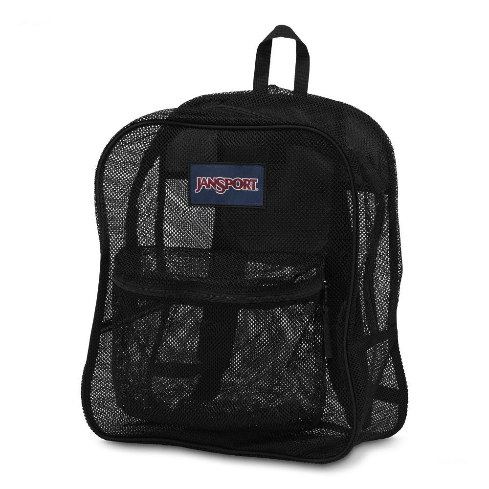 JanSport Mesh Pack School Backpacks Black | AU_JS422