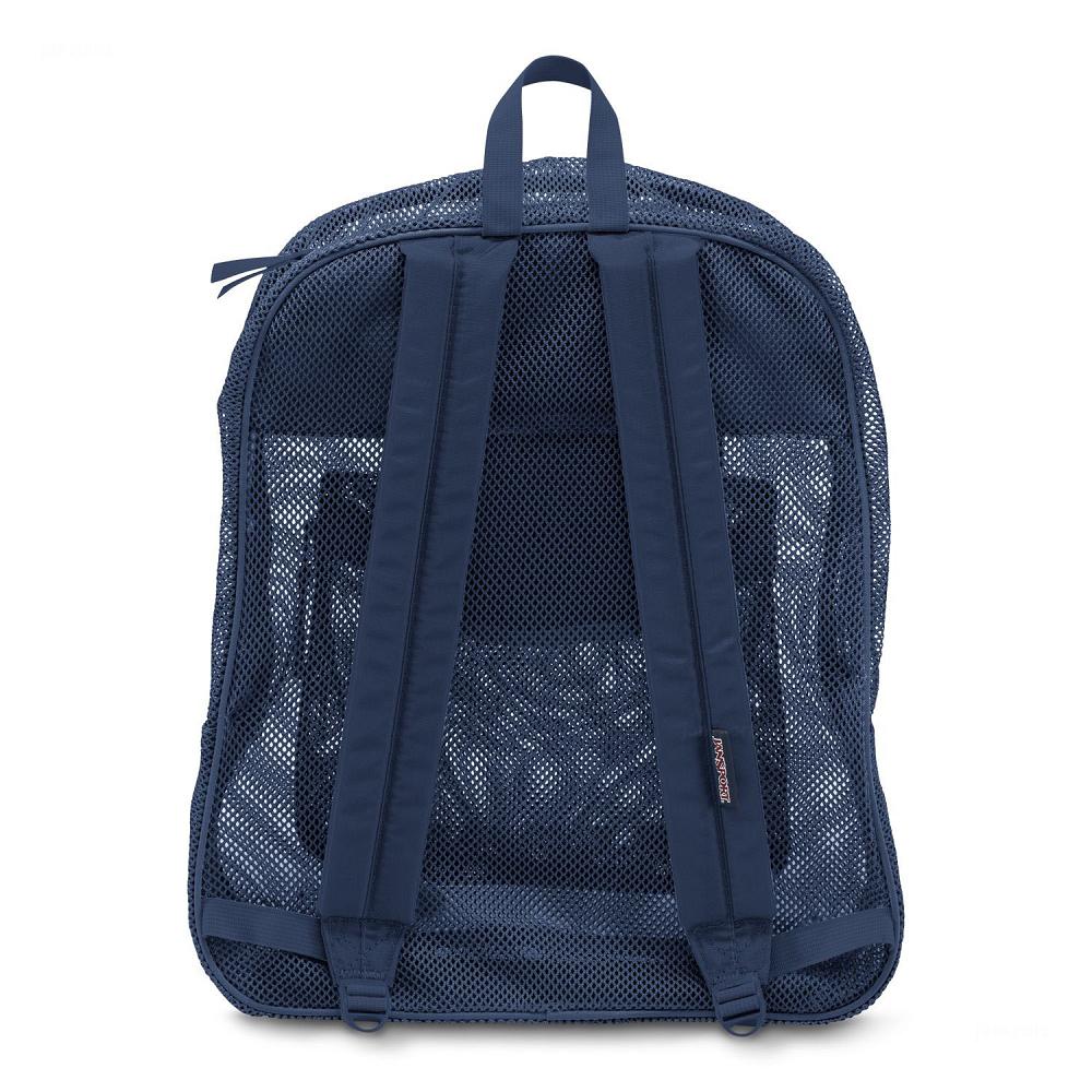 JanSport Mesh Pack School Backpacks Navy | AU_JS552