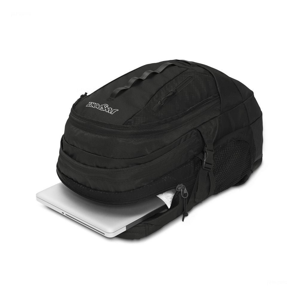 JanSport Odyssey Laptop Backpacks Black | AU_JS339