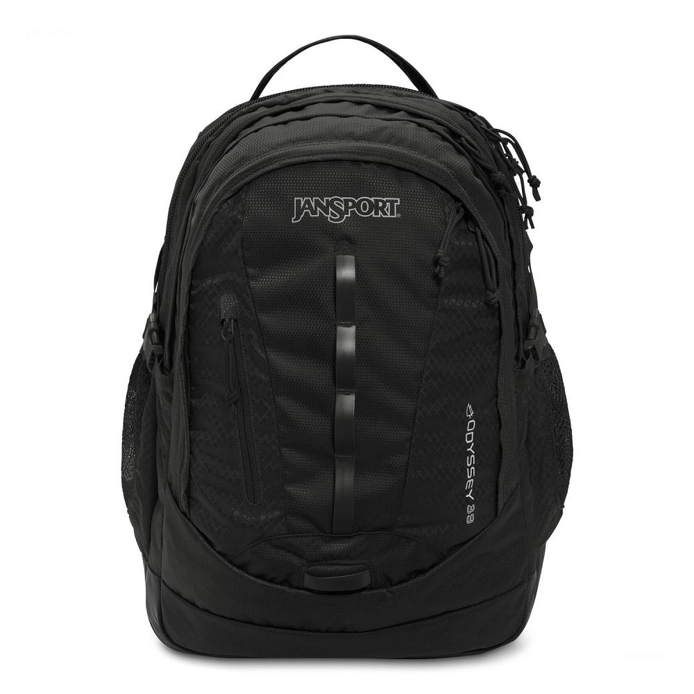 JanSport Odyssey Laptop Backpacks Black | AU_JS339