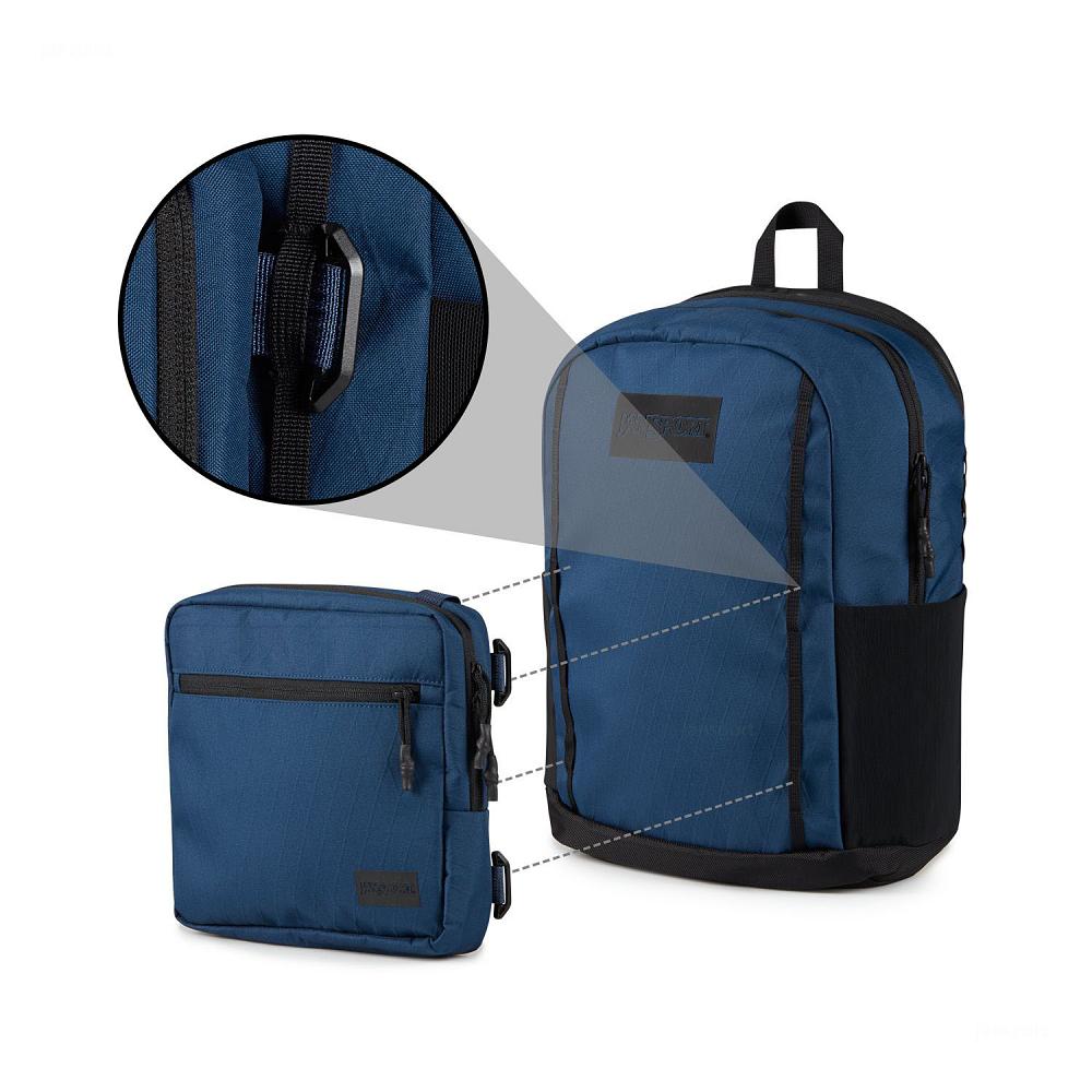 JanSport Pro Pack System Laptop Backpacks Navy | AU_JS155