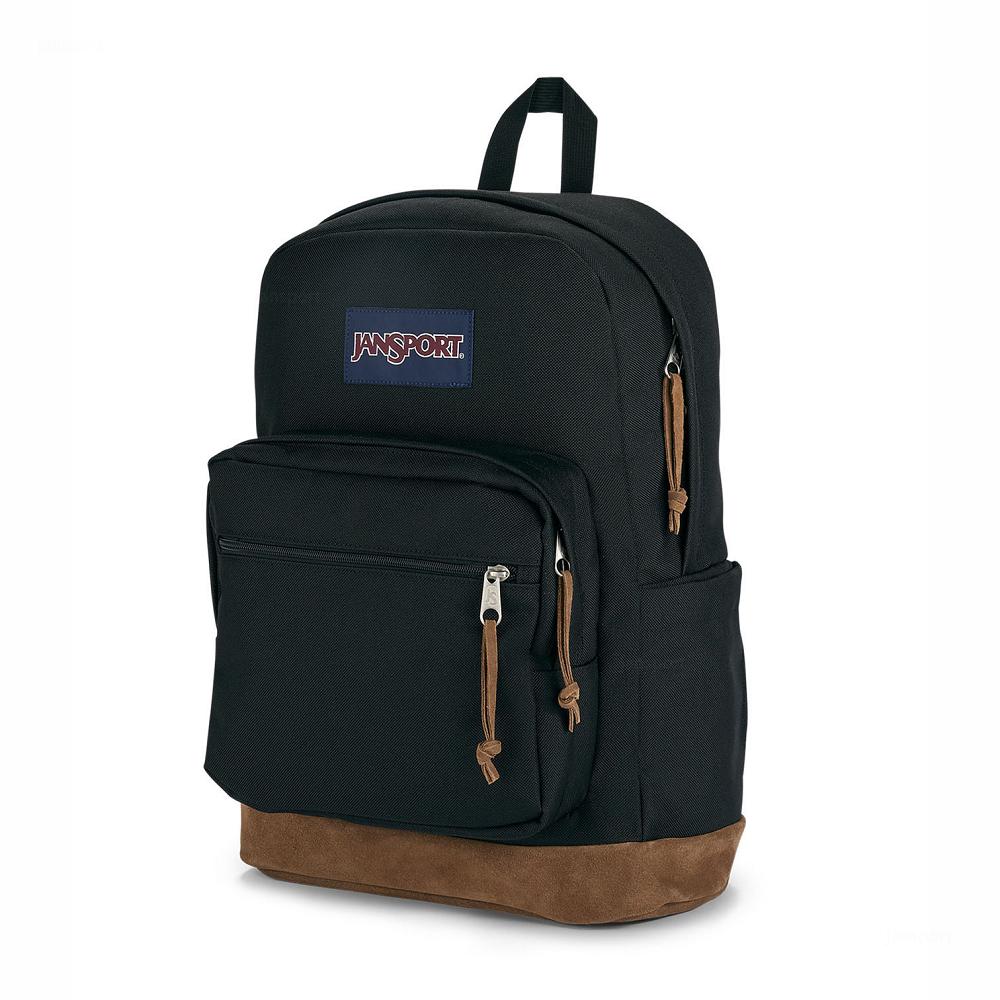 JanSport Right Pack Laptop Backpacks Black | AU_JS467