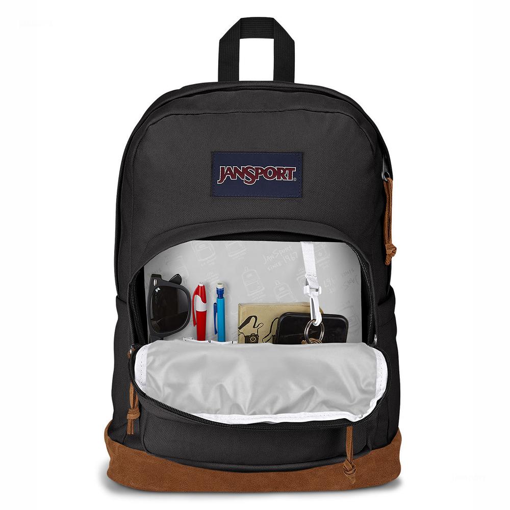 JanSport Right Pack Laptop Backpacks Black | AU_JS467