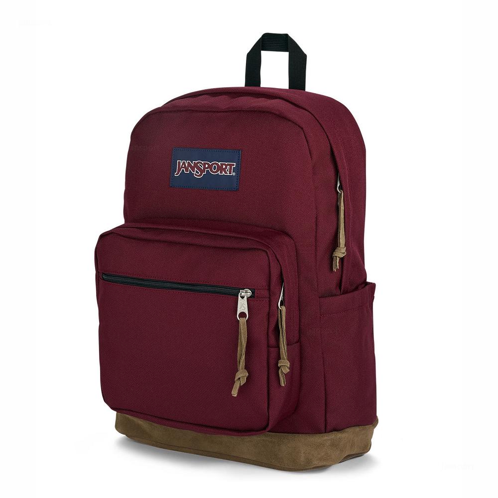 JanSport Right Pack Laptop Backpacks Burgundy | AU_JS271