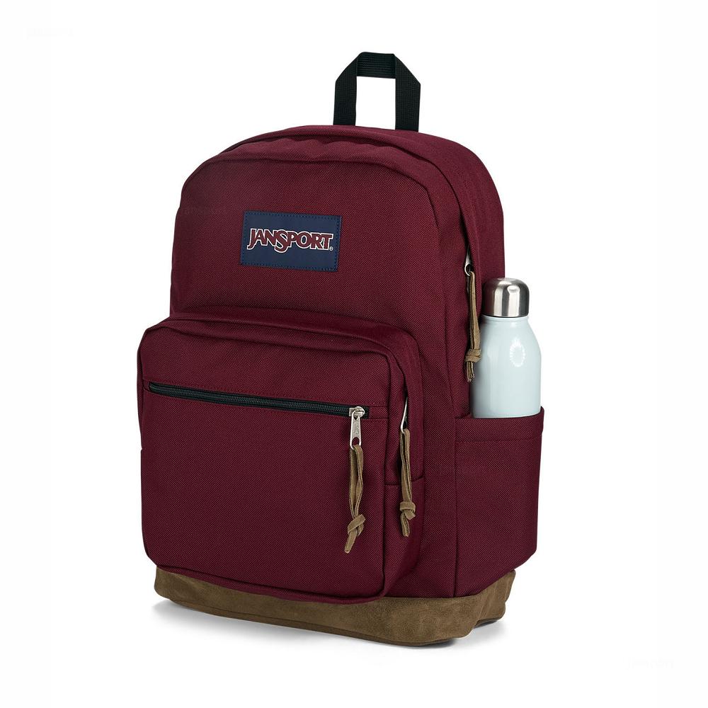 JanSport Right Pack Laptop Backpacks Burgundy | AU_JS271