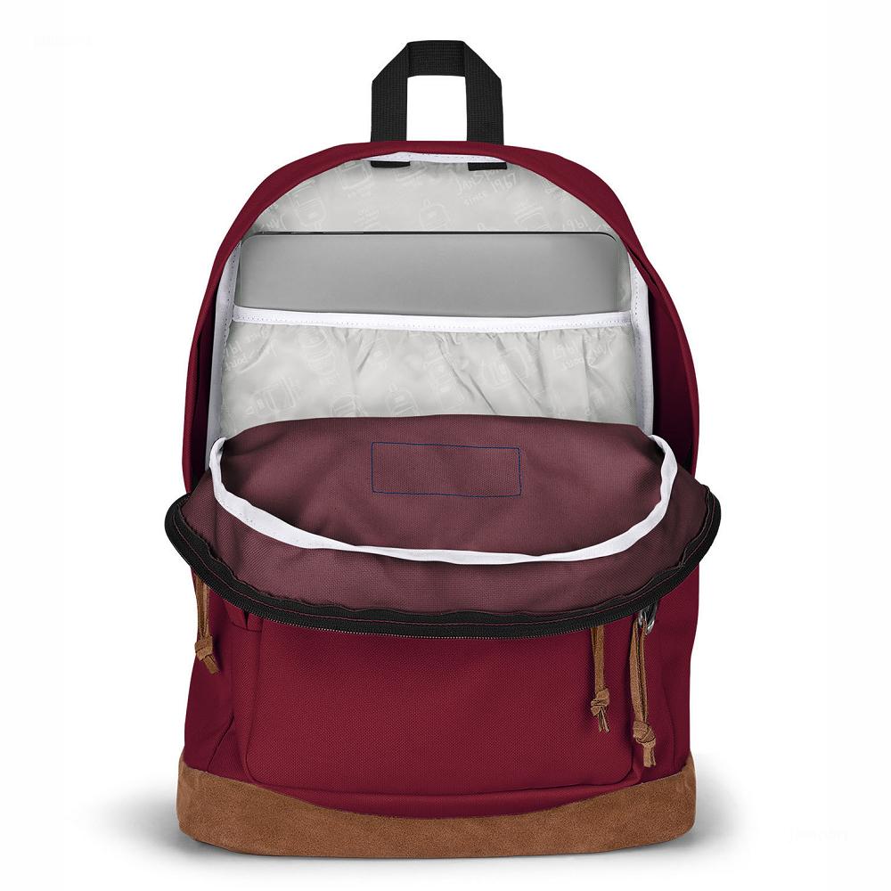 JanSport Right Pack Laptop Backpacks Burgundy | AU_JS271