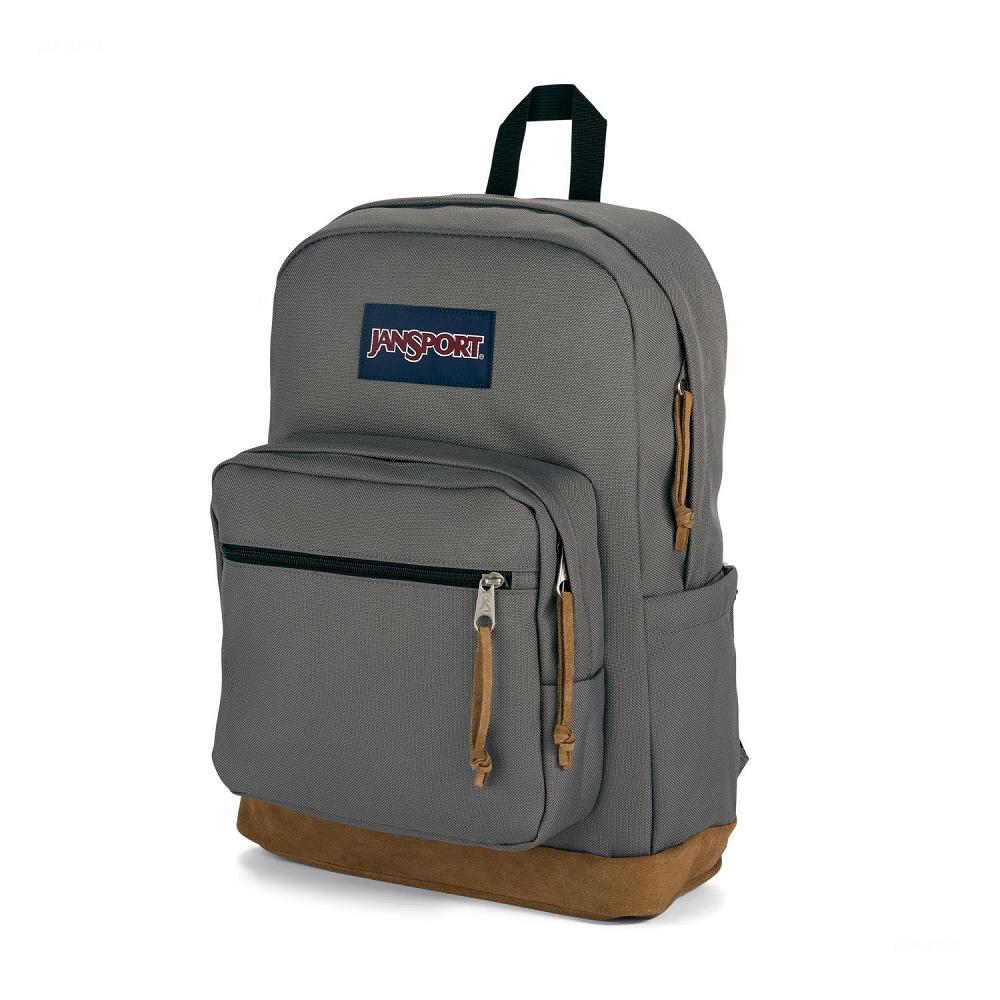 JanSport Right Pack Laptop Backpacks Deep Grey | AU_JS196