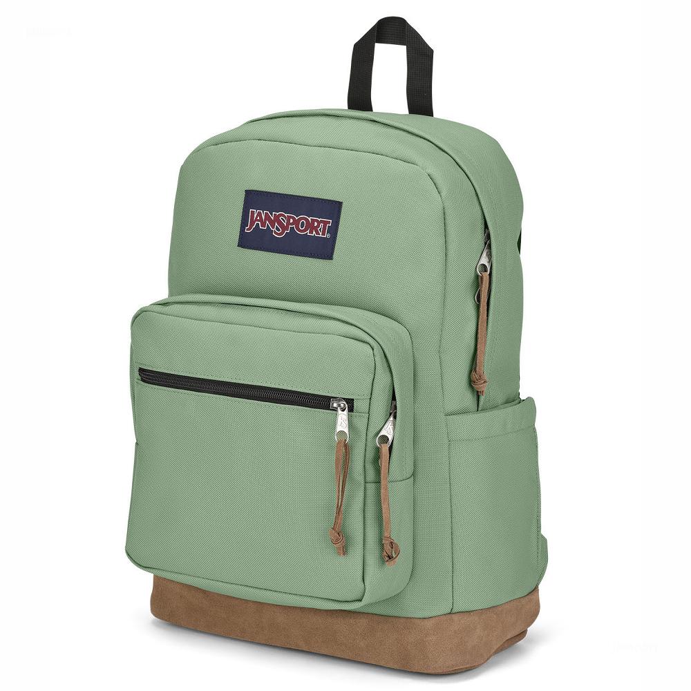 JanSport Right Pack Laptop Backpacks Green | AU_JS06B