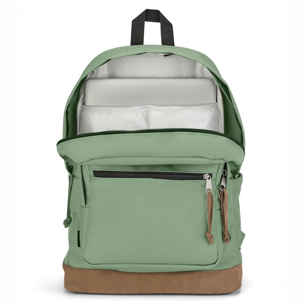 JanSport Right Pack Laptop Backpacks Green | AU_JS06B