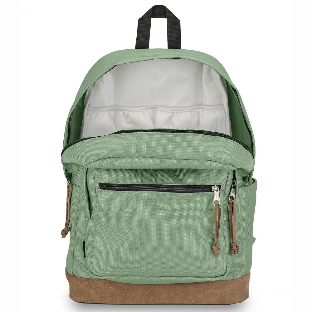 JanSport Right Pack Laptop Backpacks Green | AU_JS06B