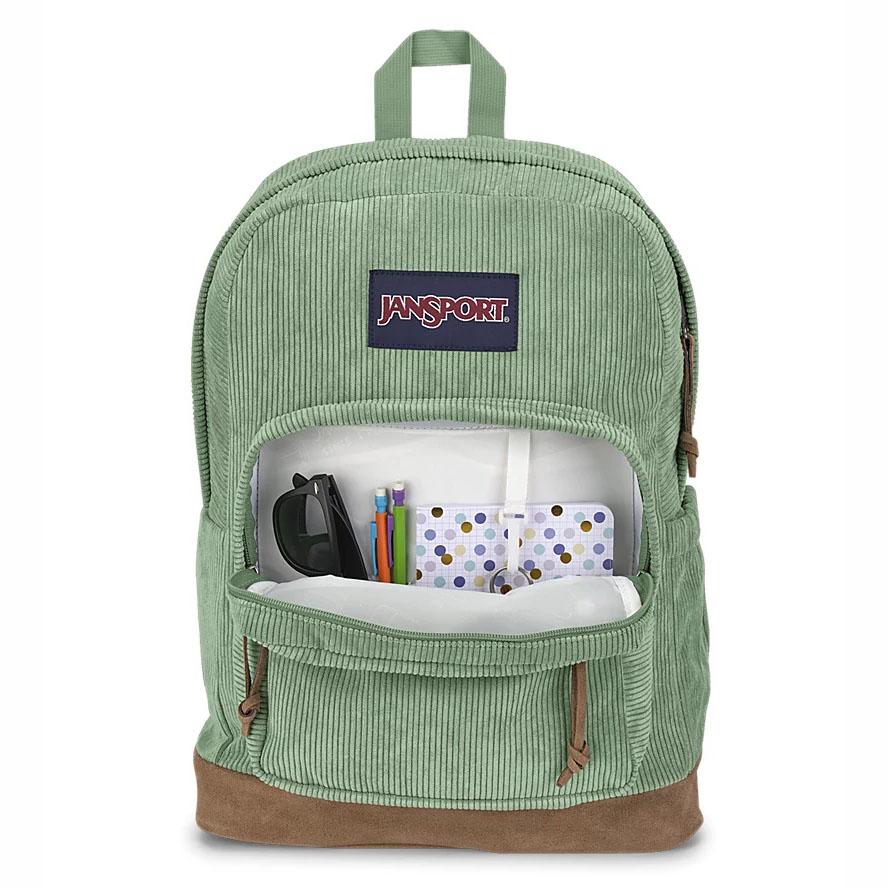 JanSport Right Pack Laptop Backpacks Green | AU_JS134