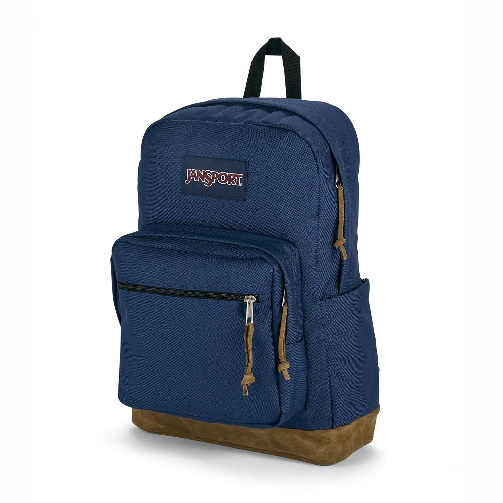 JanSport Right Pack Laptop Backpacks Navy | AU_JS032