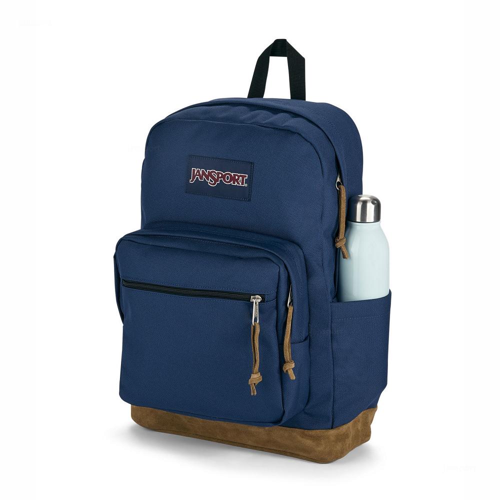 JanSport Right Pack Laptop Backpacks Navy | AU_JS032