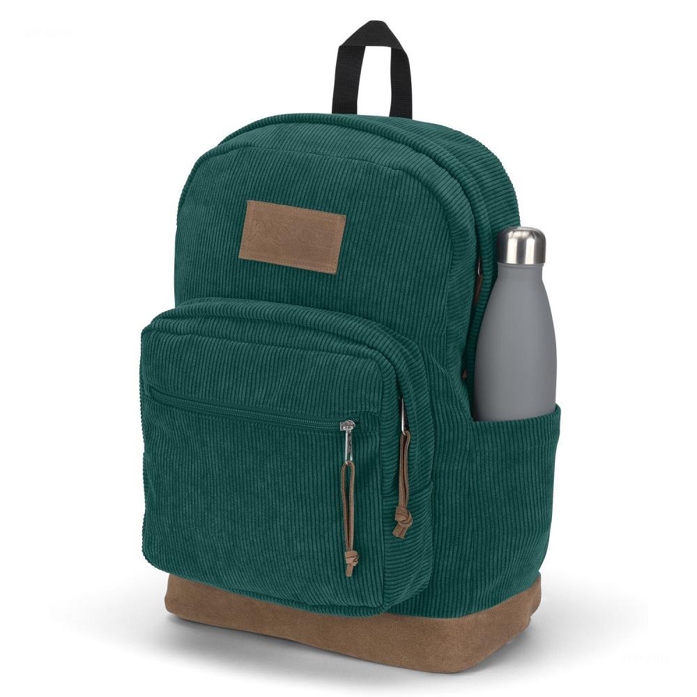 JanSport Right Pack Laptop Backpacks Olive | AU_JS259