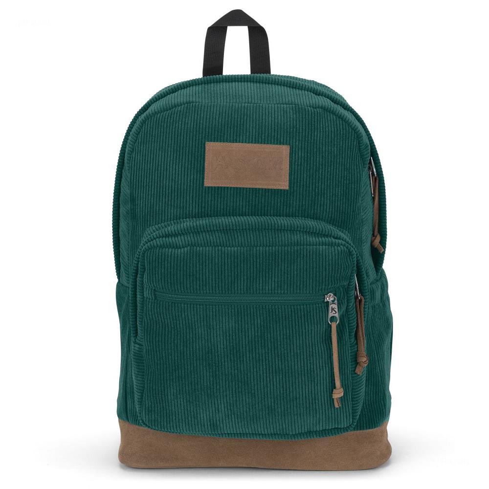 JanSport Right Pack Laptop Backpacks Olive | AU_JS259