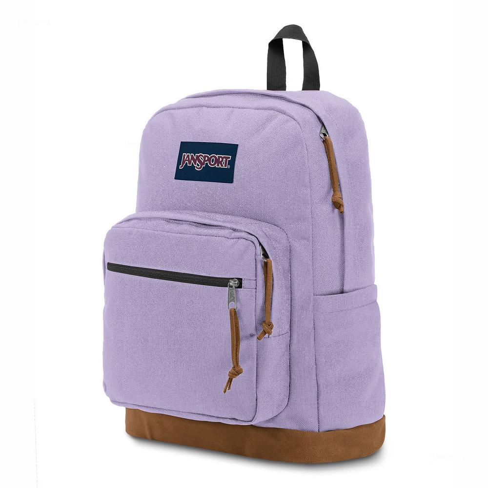 JanSport Right Pack Laptop Backpacks Purple | AU_JS17B