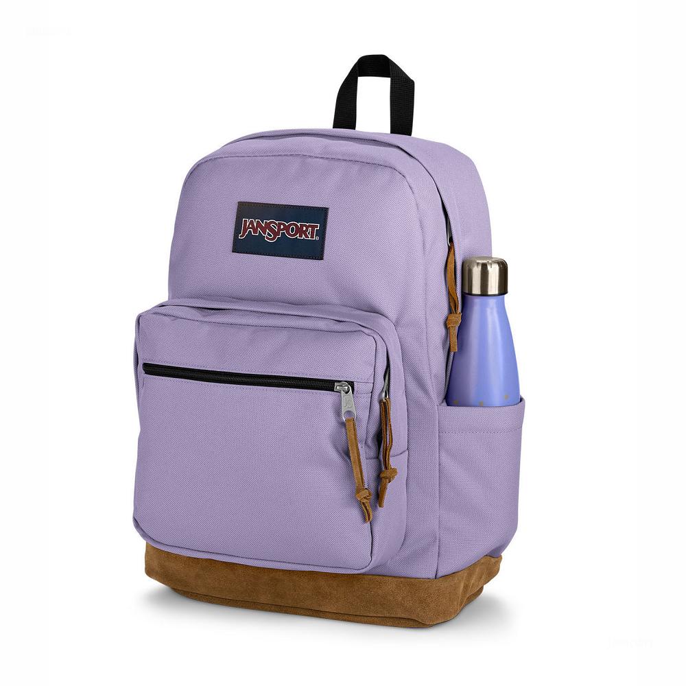 JanSport Right Pack Laptop Backpacks Purple | AU_JS17B