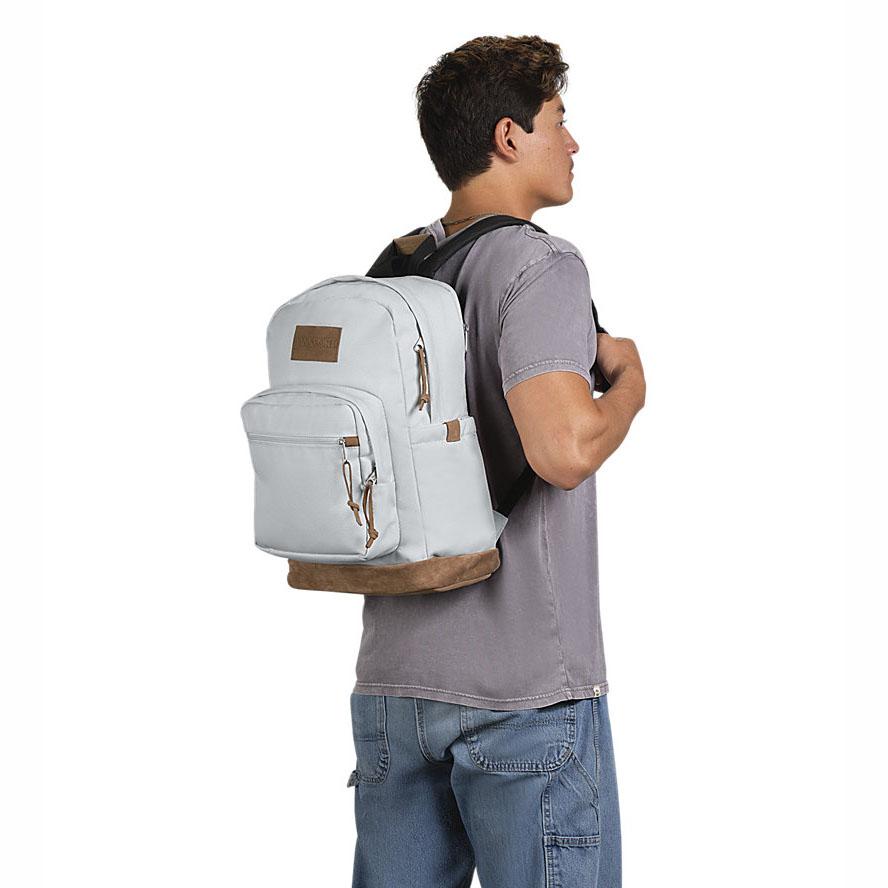 JanSport Right Pack Premium Laptop Backpacks Grey | AU_JS014