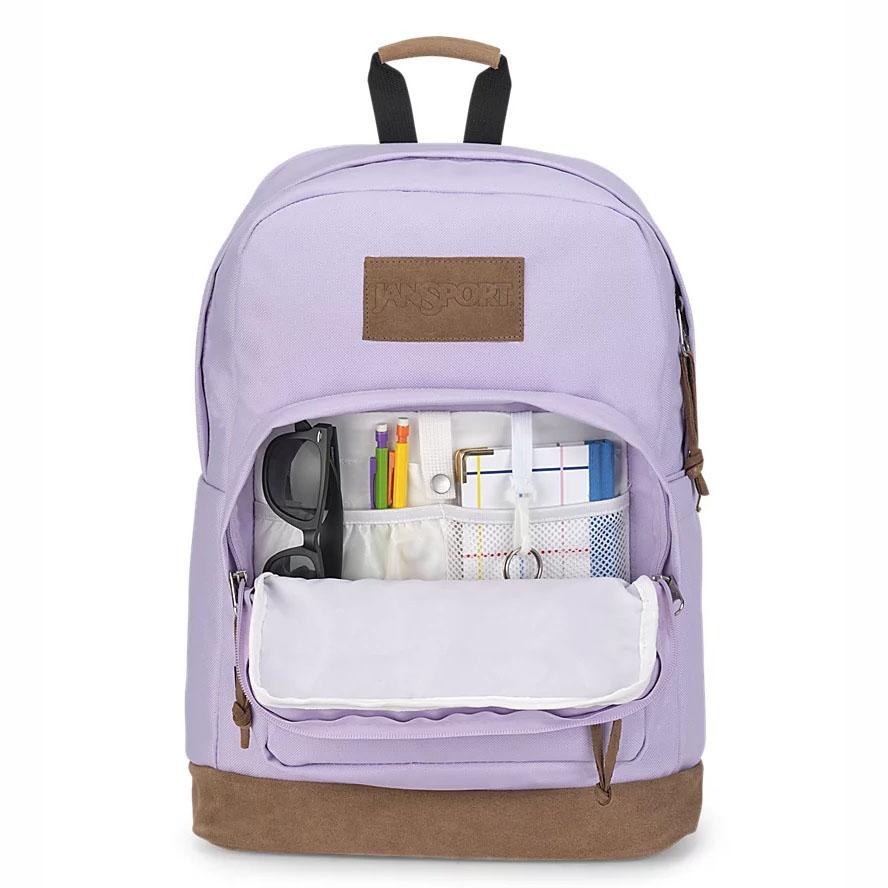 JanSport Right Pack Premium Laptop Backpacks Purple | AU_JS265