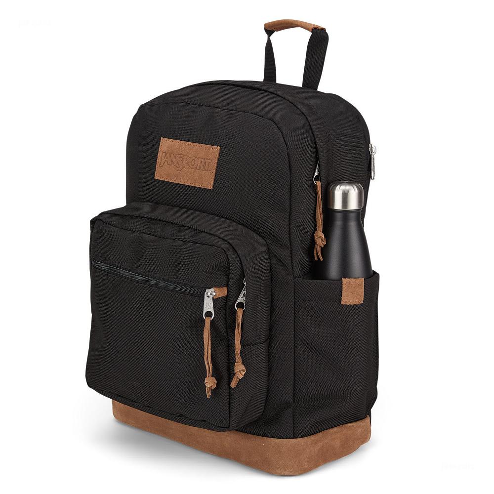 JanSport Right Pack Premium Laptop Backpacks Black | AU_JS454