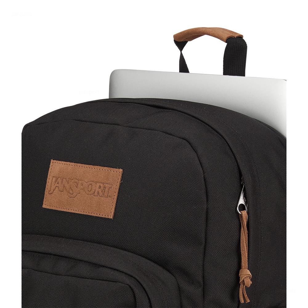 JanSport Right Pack Premium Laptop Backpacks Black | AU_JS454