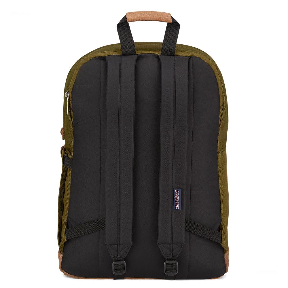 JanSport Right Pack Premium School Backpacks Olive | AU_JS562