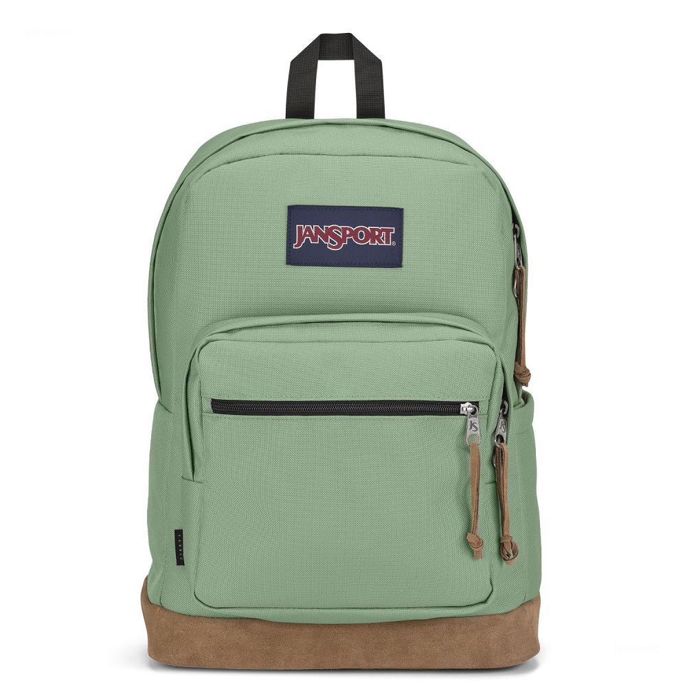 JanSport Right Pack School Backpacks Green | AU_JS489