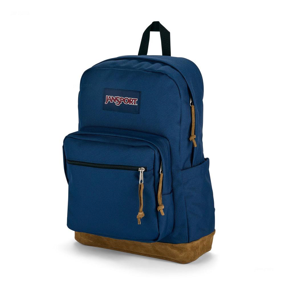 JanSport Right Pack School Backpacks Navy | AU_JS571